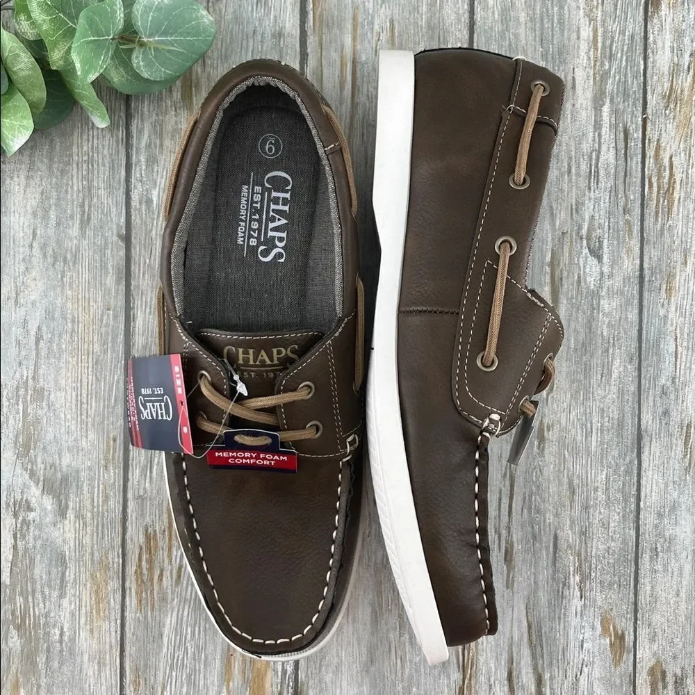 Men’s Chaps Benny Boat Shoes Size 9